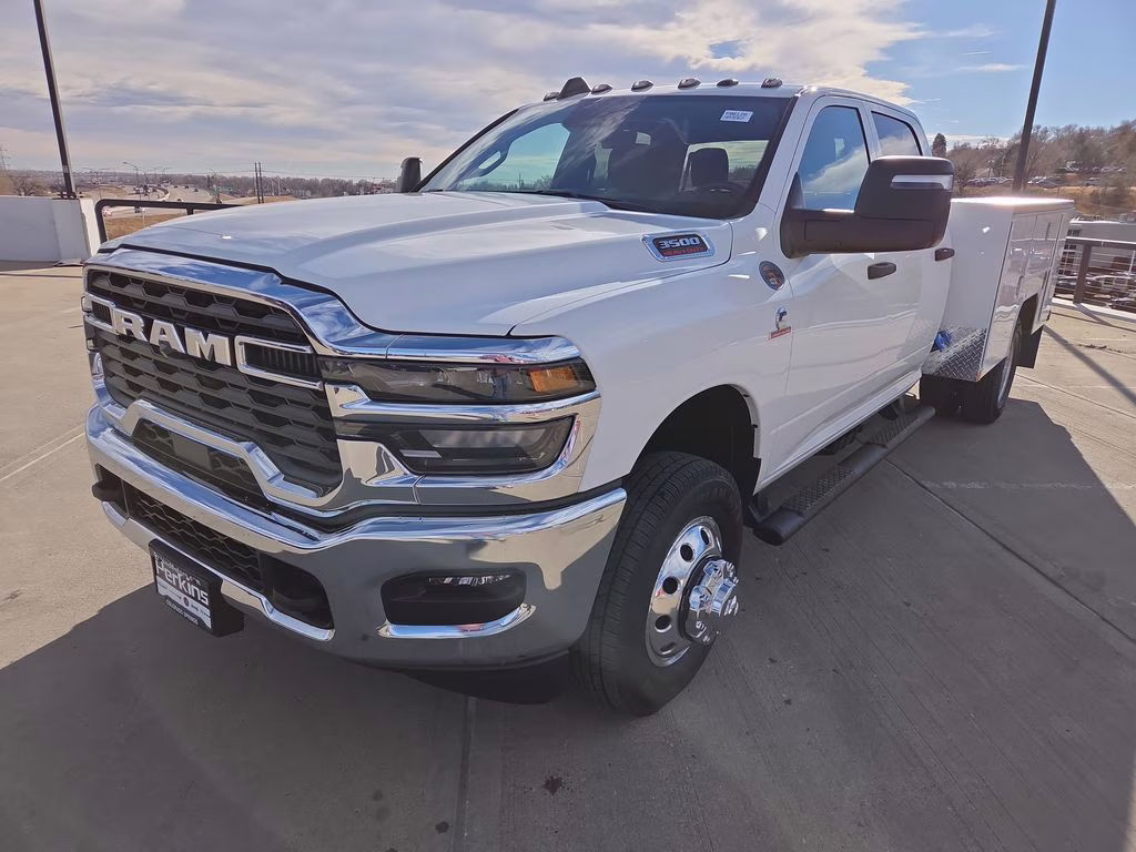 2026 Bright White Clearcoat Ram 3500 Tradesman 4X4 Truck