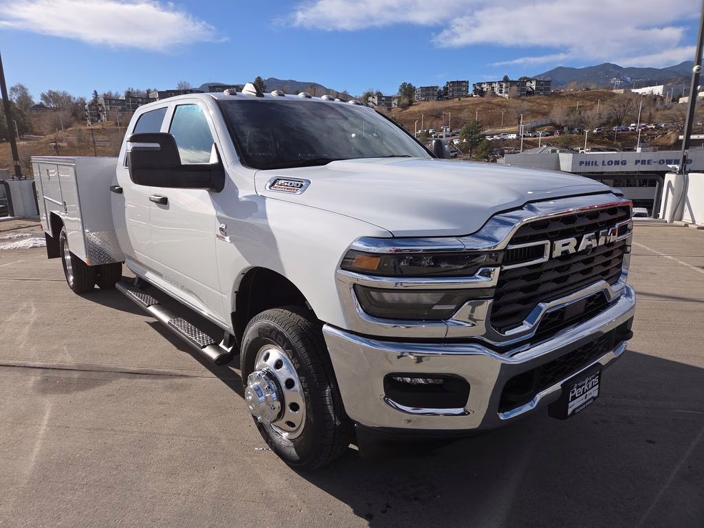 2026 Bright White Clearcoat Ram 3500 Tradesman 4X4 Truck
