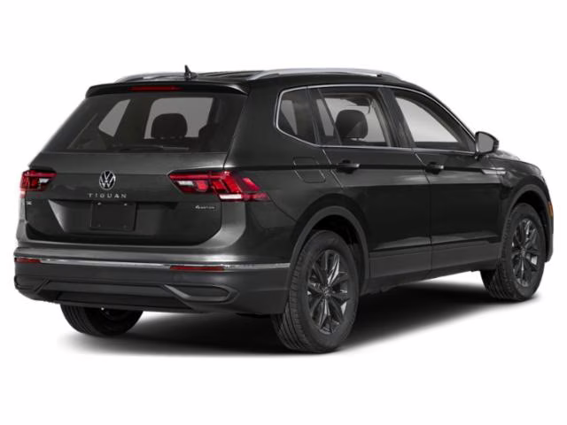 2022 Black Volkswagen Tiguan 2.0T SE AWD SUV