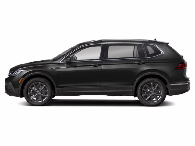 2022 Black Volkswagen Tiguan 2.0T SE AWD SUV