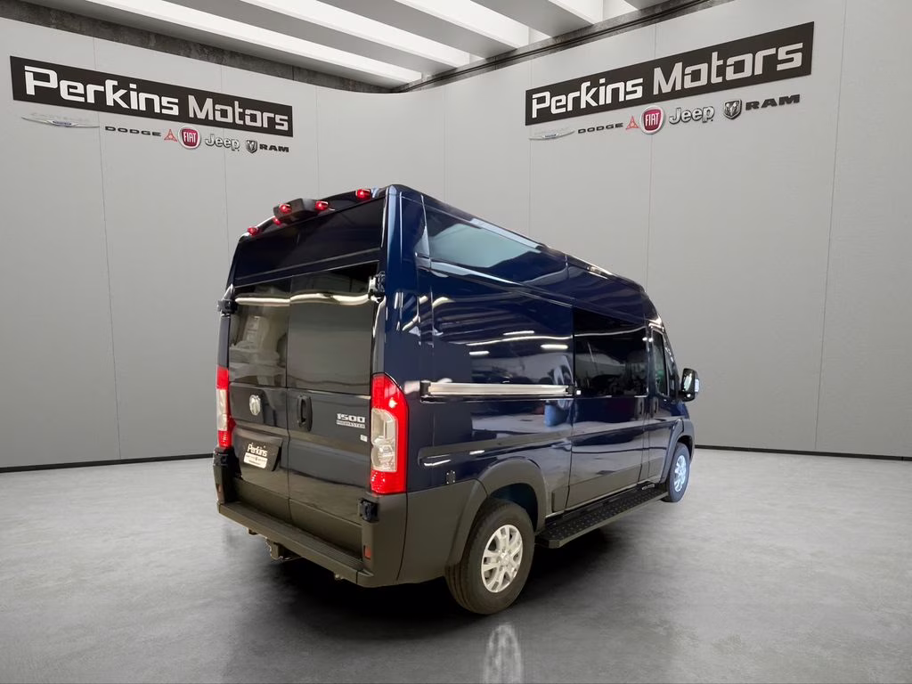 2025 Patriot Blue Pearlcoat Ram ProMaster 1500 High Roof FWD Van