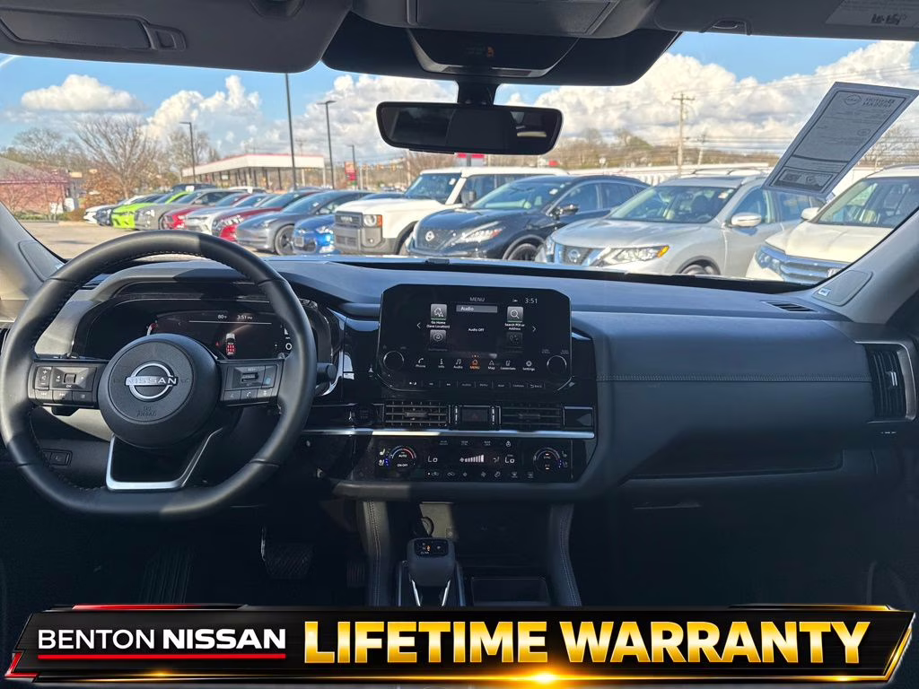 2025 Gun Metallic Nissan Pathfinder Platinum 4X4 SUV