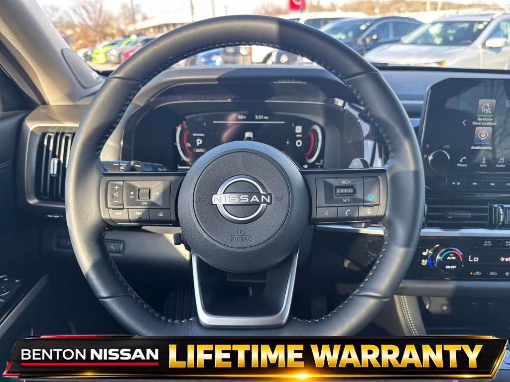 2025 Gun Metallic Nissan Pathfinder Platinum 4X4 SUV