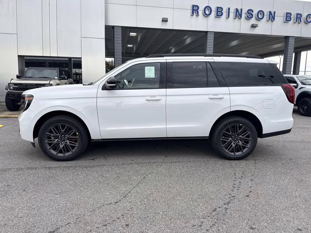 2025 Oxford White Ford Expedition Platinum 4X4 SUV