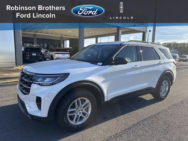 2026 White Metallic Ford Explorer Active RWD SUV