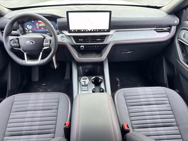 2026 White Metallic Ford Explorer ST-Line RWD SUV