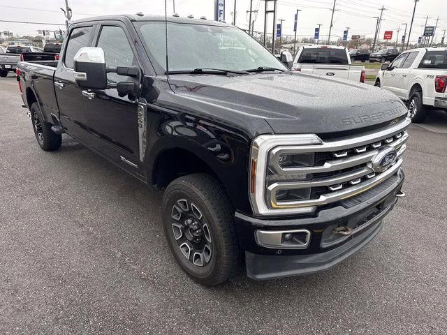 2024 Black Metallic Ford Super Duty F-250 SRW Platinum 4X4 Truck