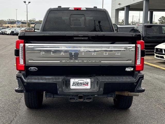 2024 Black Metallic Ford Super Duty F-250 SRW Platinum 4X4 Truck