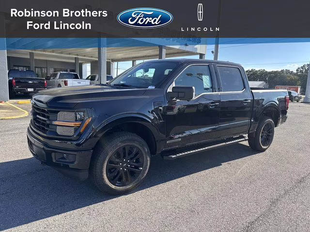 2025 Black Metallic Ford F-150 XLT 4X4 Truck