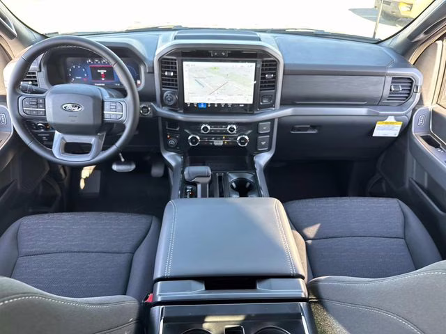 2025 Black Metallic Ford F-150 XLT 4X4 Truck