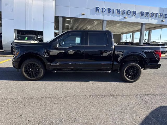 2025 Black Metallic Ford F-150 XLT 4X4 Truck