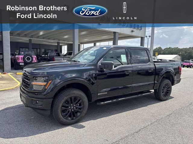 2025 Black Metallic Ford F-150 XLT 4X4 Truck