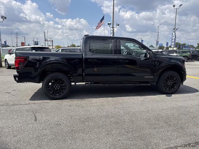 2025 Black Metallic Ford F-150 XLT 4X4 Truck