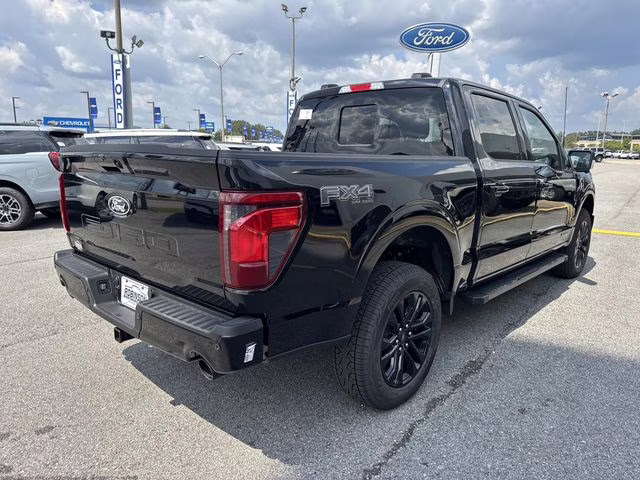 2025 Black Metallic Ford F-150 XLT 4X4 Truck