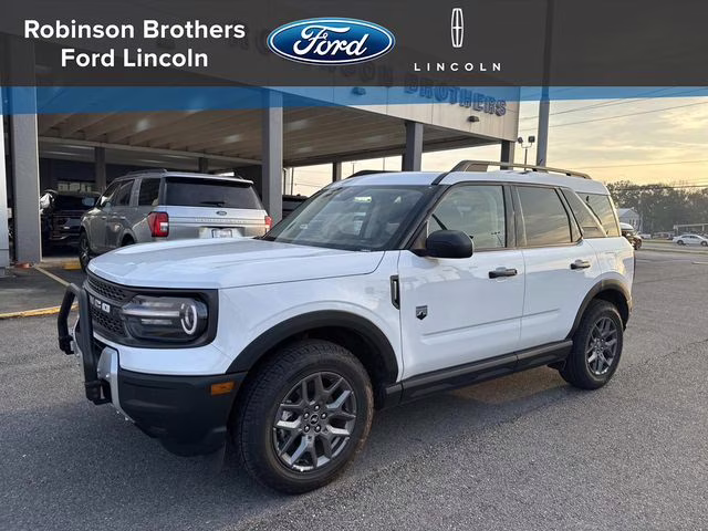 2025 Oxford White Ford Bronco Sport Big Bend 4X4 SUV
