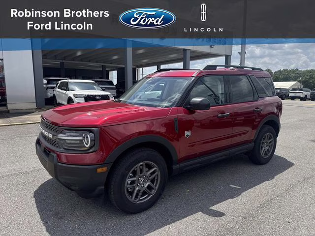 2025 Ruby Red Metallic Ford Bronco Sport Big Bend 4X4 SUV
