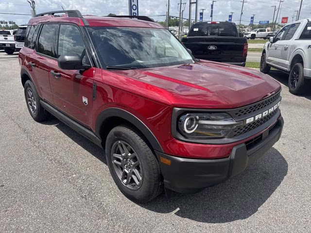 2025 Ruby Red Metallic Ford Bronco Sport Big Bend 4X4 SUV