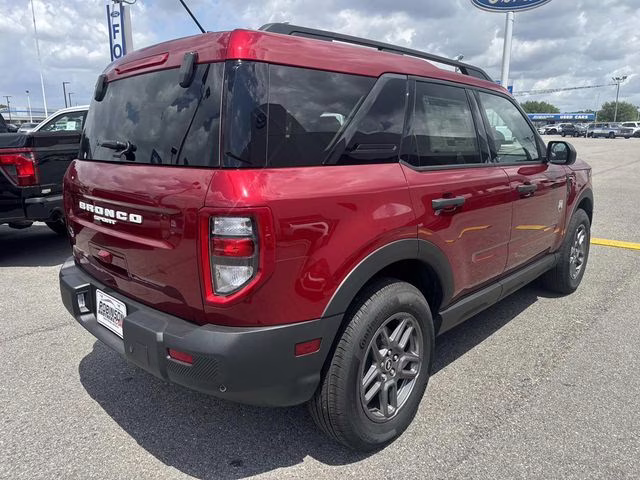 2025 Ruby Red Metallic Ford Bronco Sport Big Bend 4X4 SUV