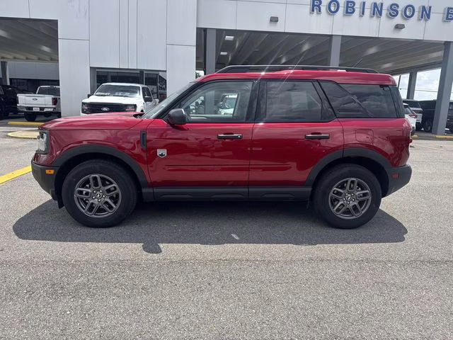 2025 Ruby Red Metallic Ford Bronco Sport Big Bend 4X4 SUV