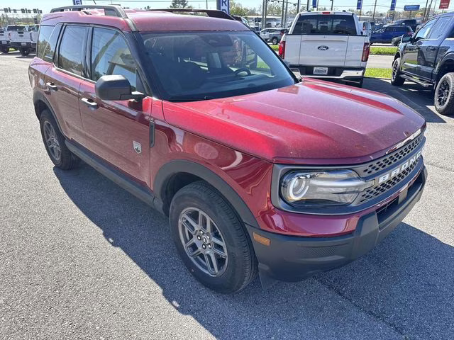 2025 Ruby Red Metallic Ford Bronco Sport Big Bend 4X4 SUV