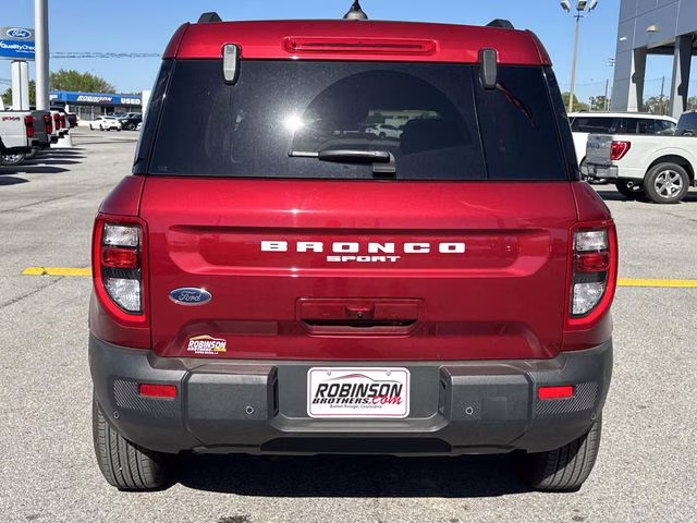 2025 Ruby Red Metallic Ford Bronco Sport Big Bend 4X4 SUV