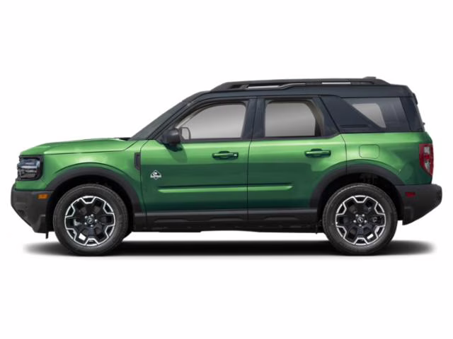 2025 Green Metallic Ford Bronco Sport Outer Banks 4X4 SUV