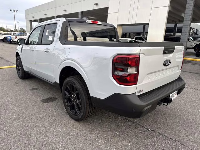 2026 White Metallic Ford Maverick Lariat AWD Truck