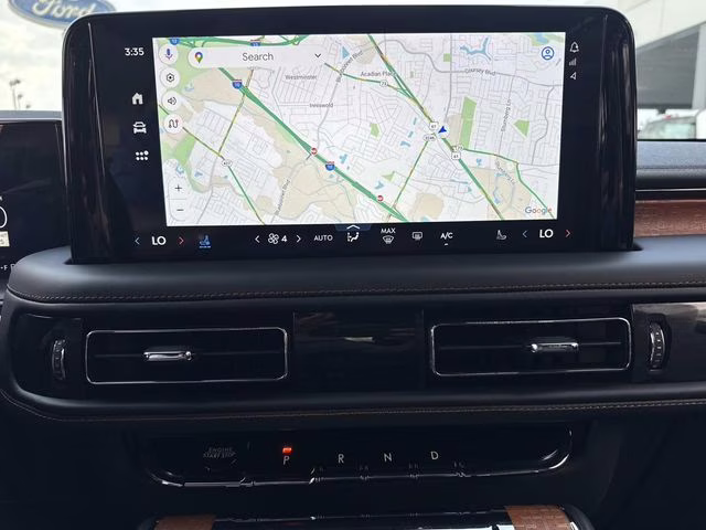 2025 White Metallic Lincoln Aviator Black Label AWD SUV