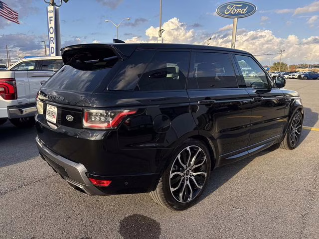 2022 Black Land Rover Range Rover Sport HSE Silver Edition AWD SUV