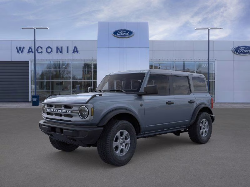 2025 Azure Gray Metallic Tri-Coat Ford Bronco Big Bend 4X4 SUV