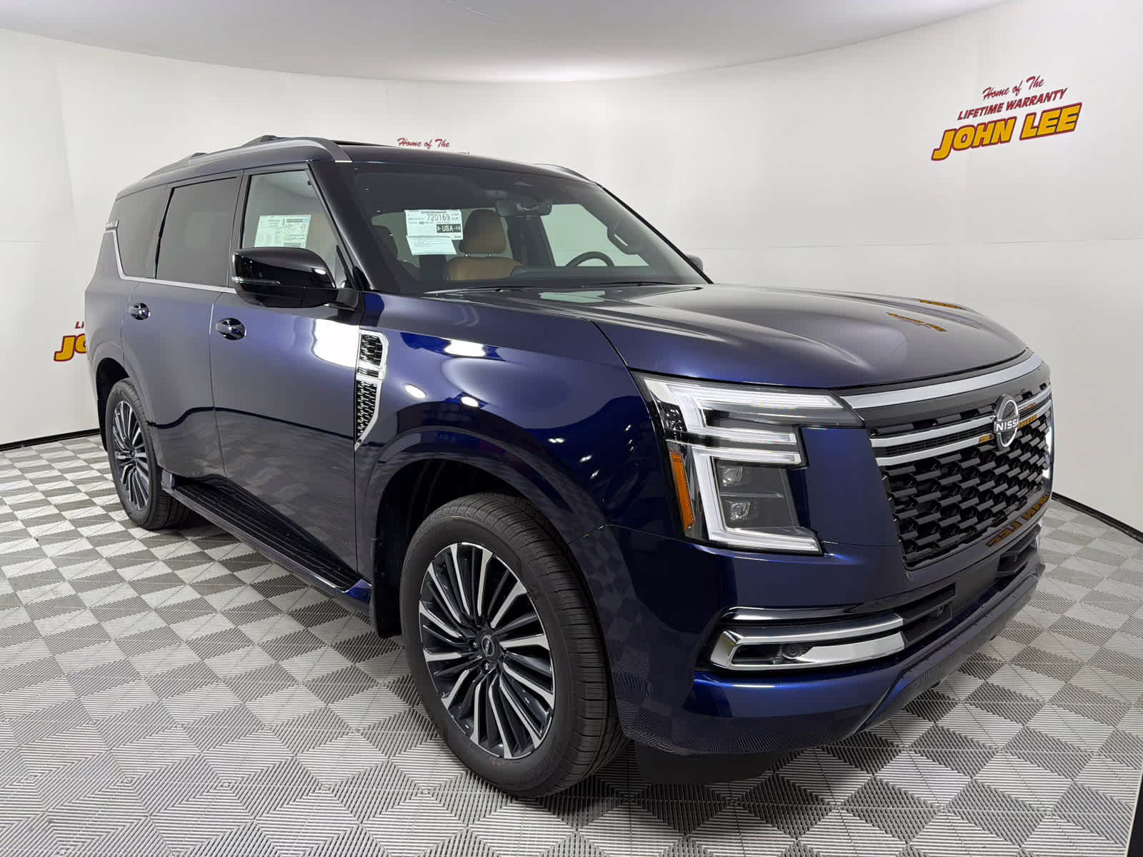 2026 Deep Ocean Blue Pearl Nissan Armada Platinum Reserve 4X4 SUV