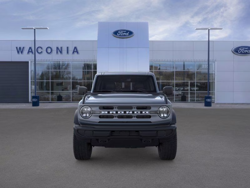 2025 Azure Gray Metallic Tri-Coat Ford Bronco Big Bend 4X4 SUV