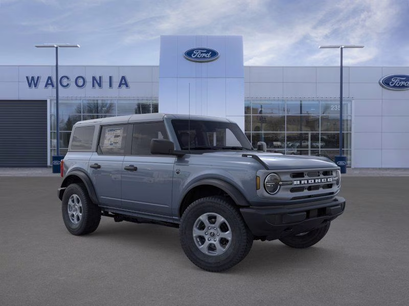 2025 Azure Gray Metallic Tri-Coat Ford Bronco Big Bend 4X4 SUV