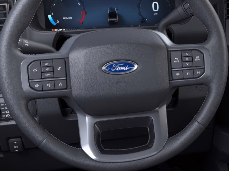 2026 Star White Metallic Tri-Coat Ford Super Duty F-350 SRW Lariat 4X4 Truck