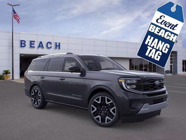2025 Dark Matter Gray Metallic Ford Expedition Platinum 4X4 SUV