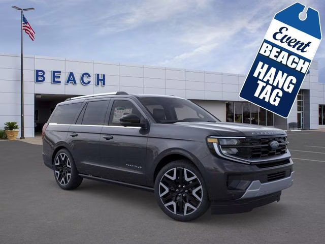 2025 Gray Metallic Ford Expedition Platinum 4X4 SUV