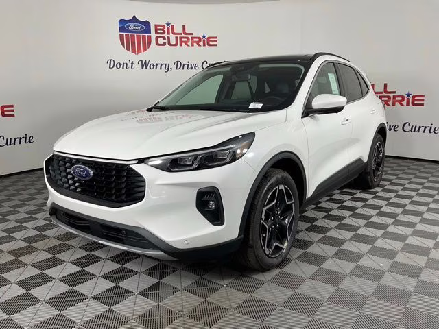 2026 White Metallic Ford Escape Hybrid Platinum AWD SUV