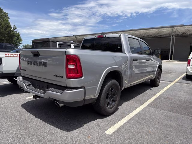 2025 Billet Silver Metallic Clearcoat Ram 1500 Big Horn 4X4 Truck