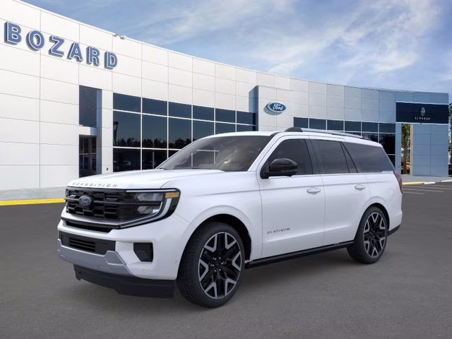 2026 Star White Metallic Tri-Coat Ford Expedition Platinum 4X4 SUV