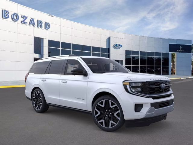 2026 Star White Metallic Tri-Coat Ford Expedition Platinum 4X4 SUV
