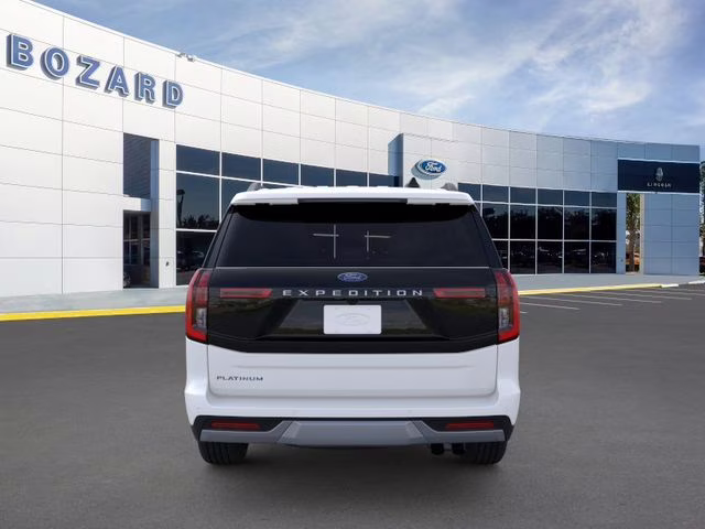 2026 Star White Metallic Tri-Coat Ford Expedition Platinum 4X4 SUV