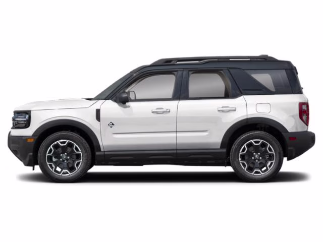 2025 Oxford White Ford Bronco Sport Outer Banks 4X4 SUV