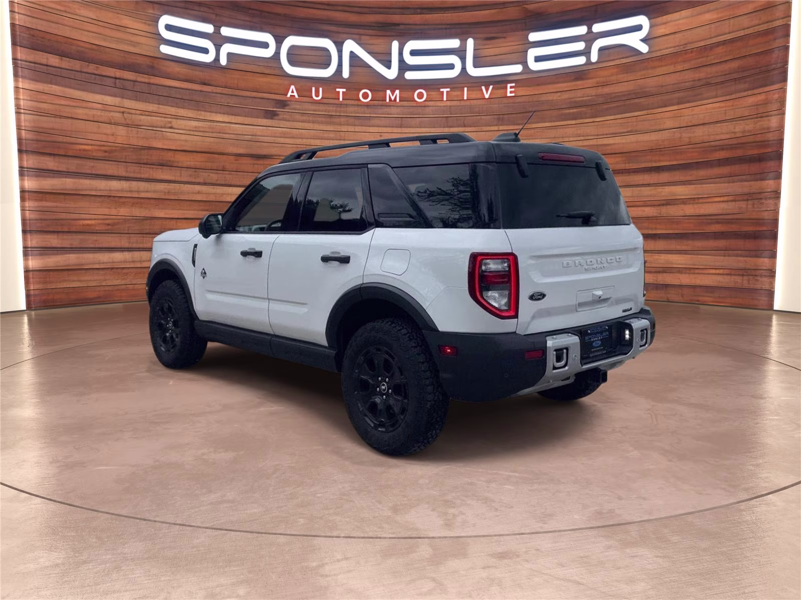 2025 Oxford White Ford Bronco Sport Outer Banks 4X4 SUV