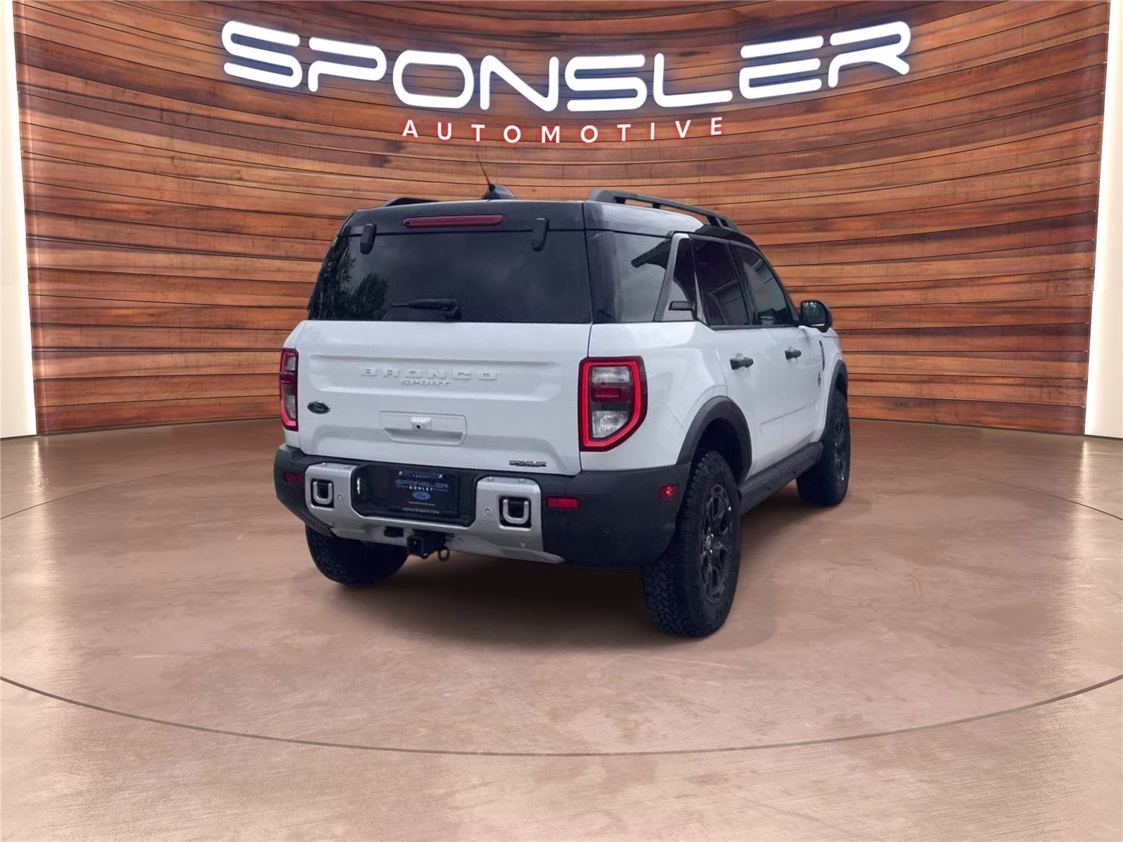 2025 Oxford White Ford Bronco Sport Outer Banks 4X4 SUV