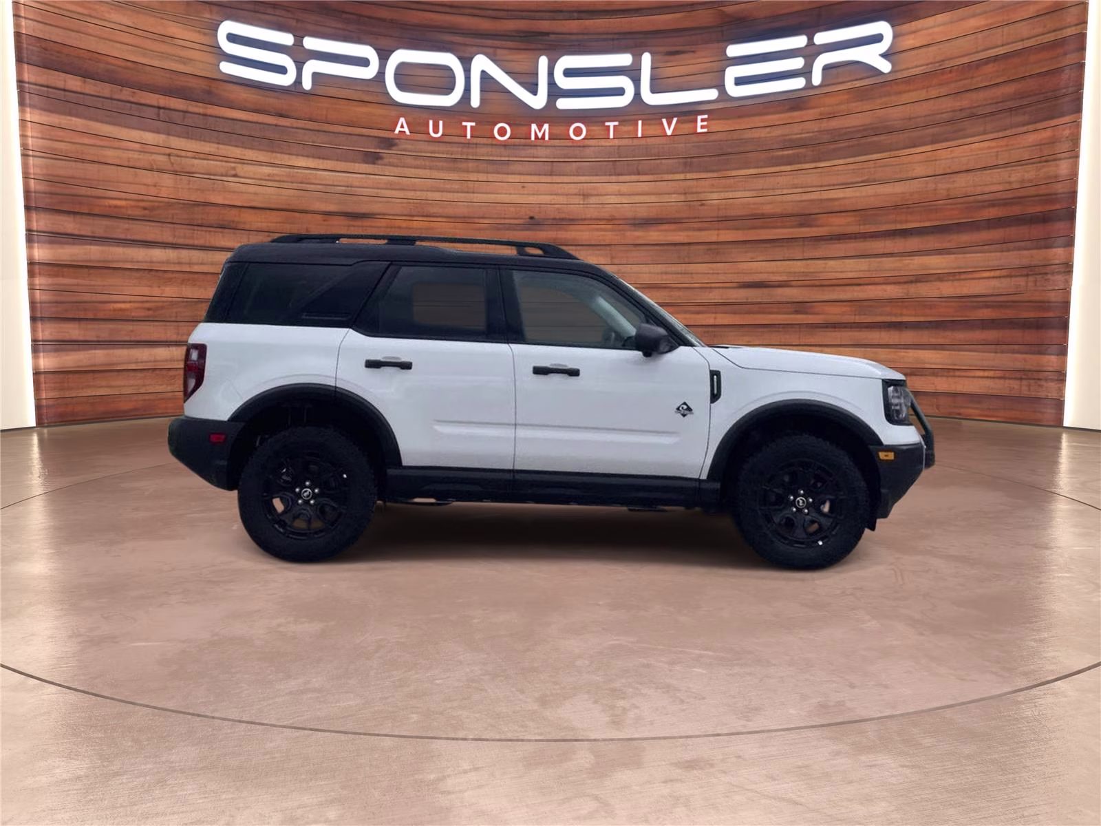 2025 Oxford White Ford Bronco Sport Outer Banks 4X4 SUV
