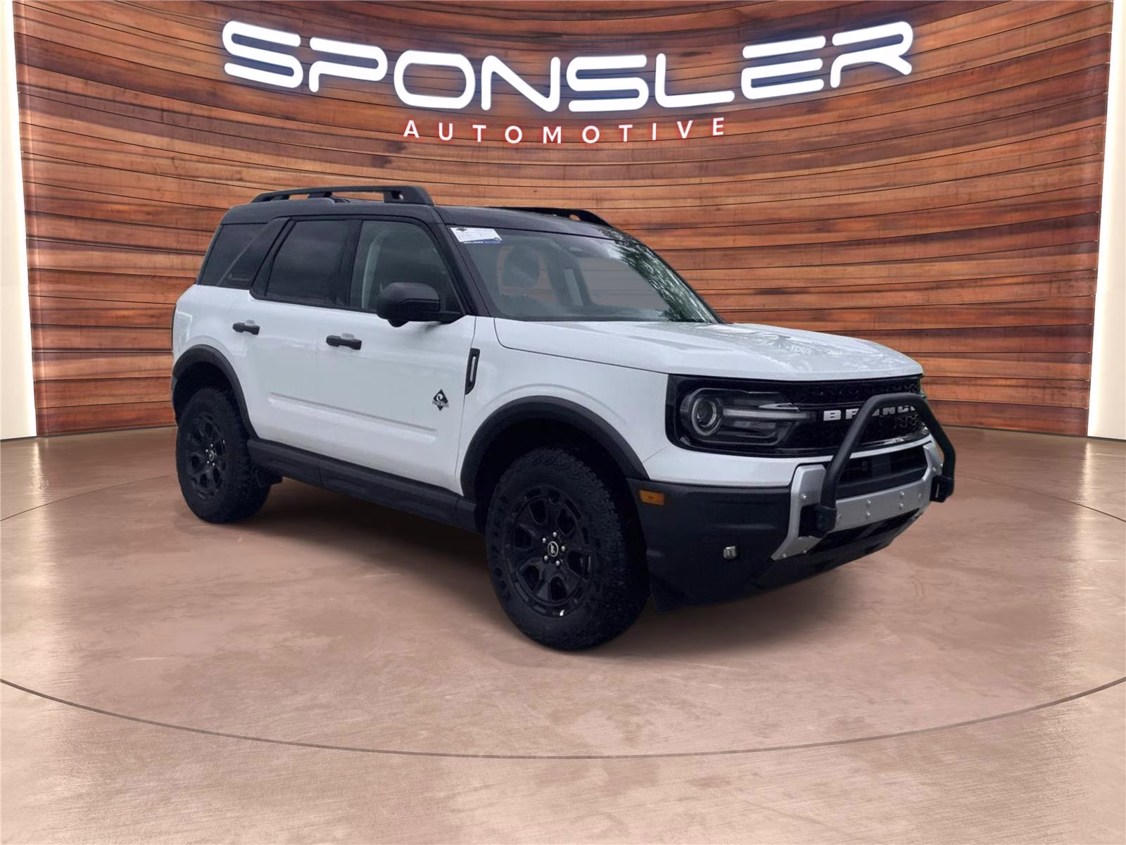 2025 Oxford White Ford Bronco Sport Outer Banks 4X4 SUV