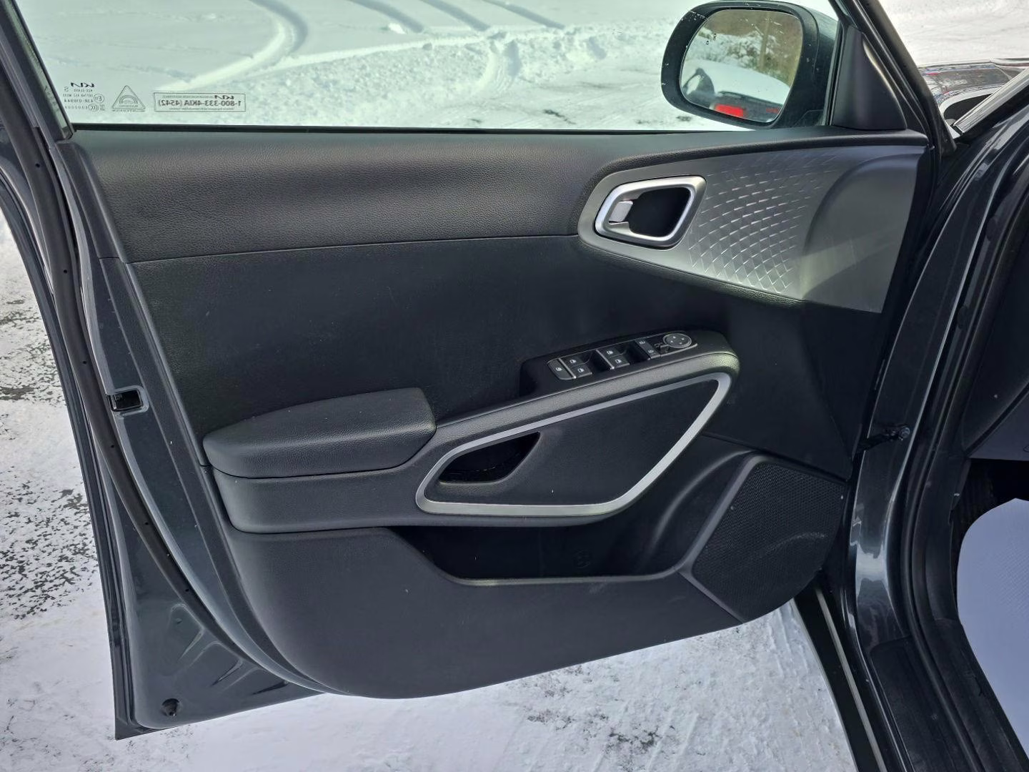 2023 Gravity Gray Kia Soul LX FWD Hatchback