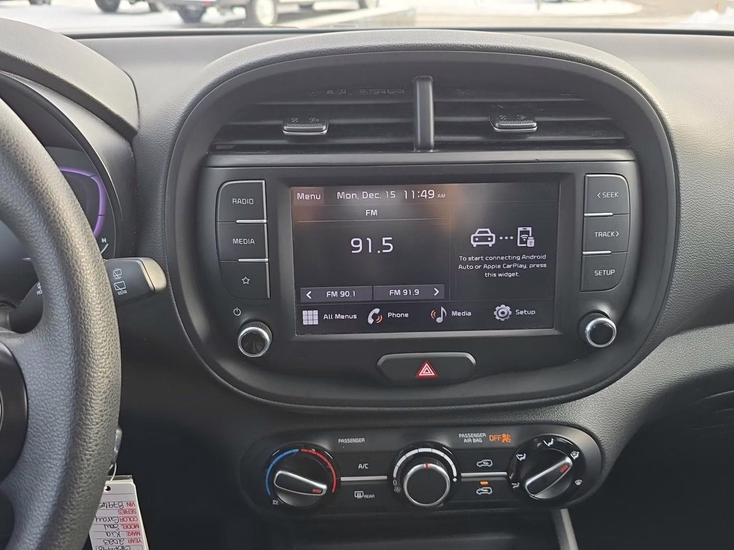 2023 Gravity Gray Kia Soul LX FWD Hatchback