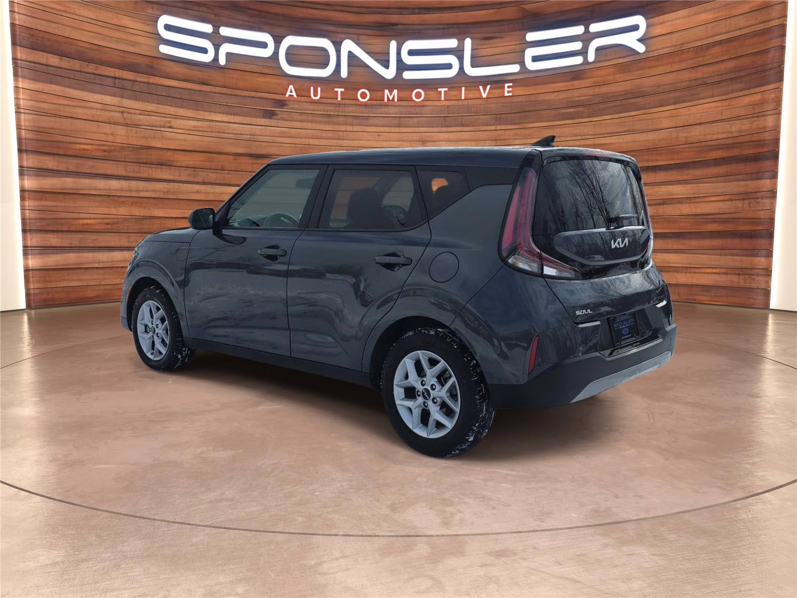 2023 Gravity Gray Kia Soul LX FWD Hatchback