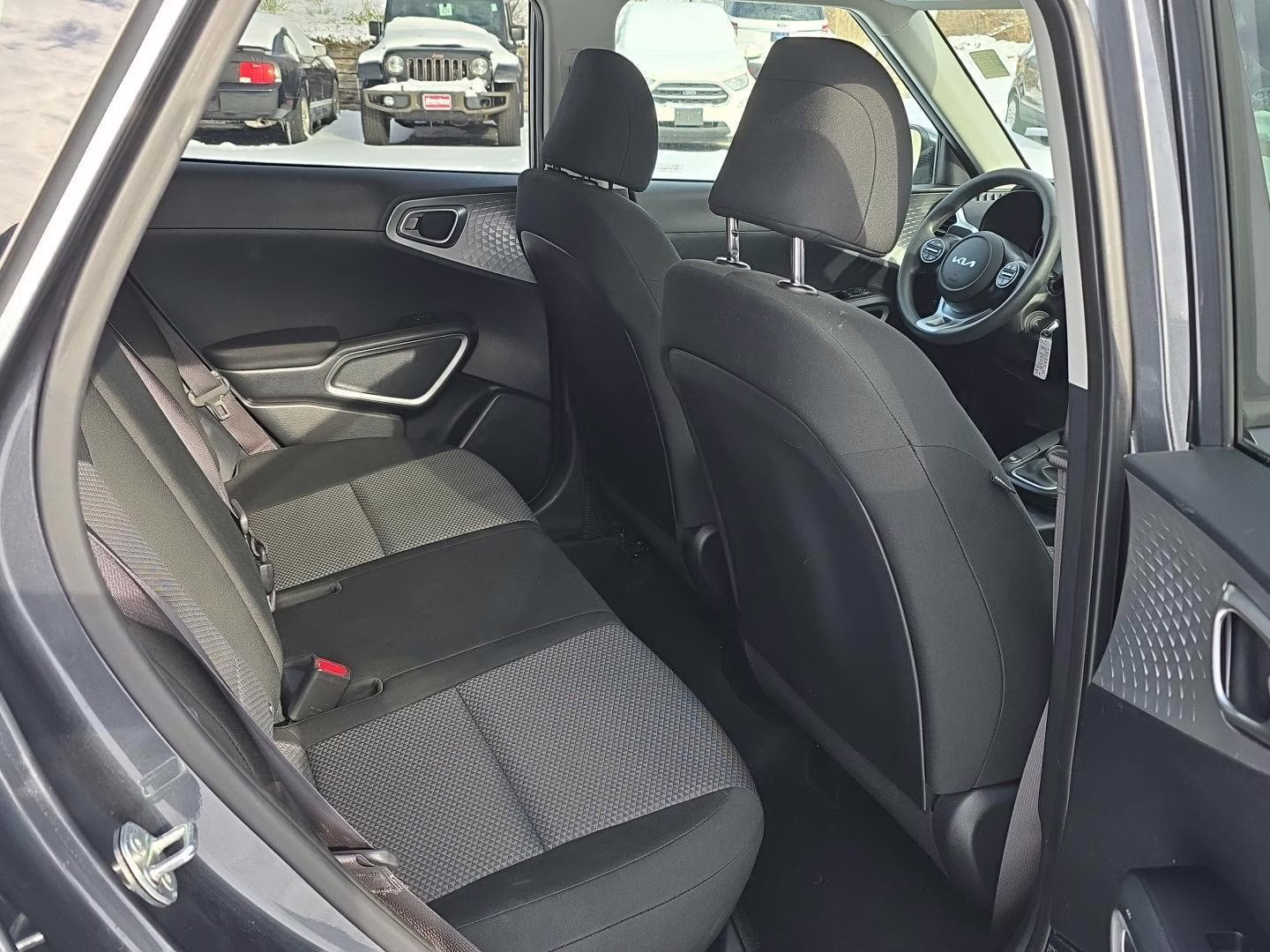 2023 Gravity Gray Kia Soul LX FWD Hatchback